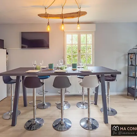 Aux Dunes - Maison Pour 8 Personnes, Avec Parking, Au Sein Du Golf Des Dunes 度假居 *