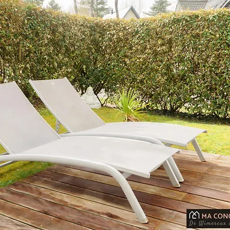 Aux Dunes - Maison Pour 8 Personnes, Avec Parking, Au Sein Du Golf Des Dunes 度假居 Neufchâtel-Hardelot